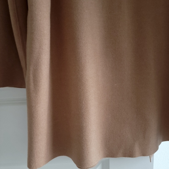 NEW) Hooded Cardigan Camel Oversize Light Coat - Picture 8 of 8